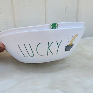 Rae Dunn St. Patrick's day  melamine serving bowl